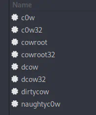 Linux Cowroot Exploints