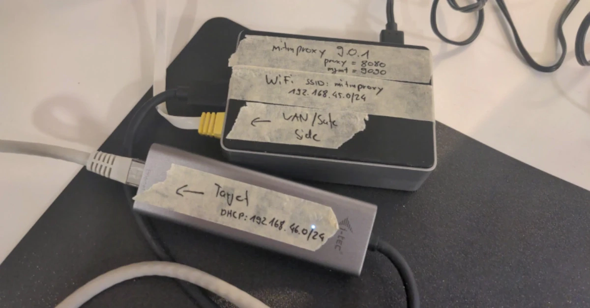 Preview image for Running mitmproxy on a Raspberry Pi